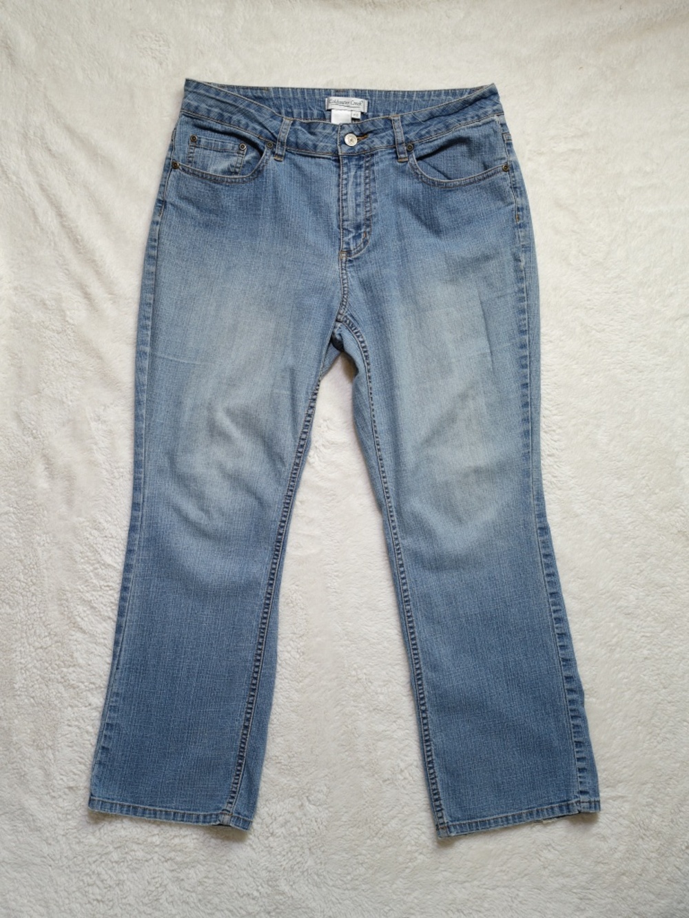 Coldwater Creek Classic Women's Denim Jeans Size 12P - Blue